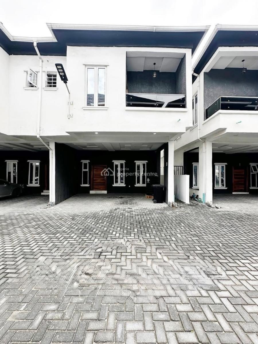 4 Bedroom Semi Detached Duplex with En-suite Rooms, 4 Bedroom Duplex in a Secured Estate for Sale, Ikota, Lekki, Lagos, Semi-detached Duplex for Sale