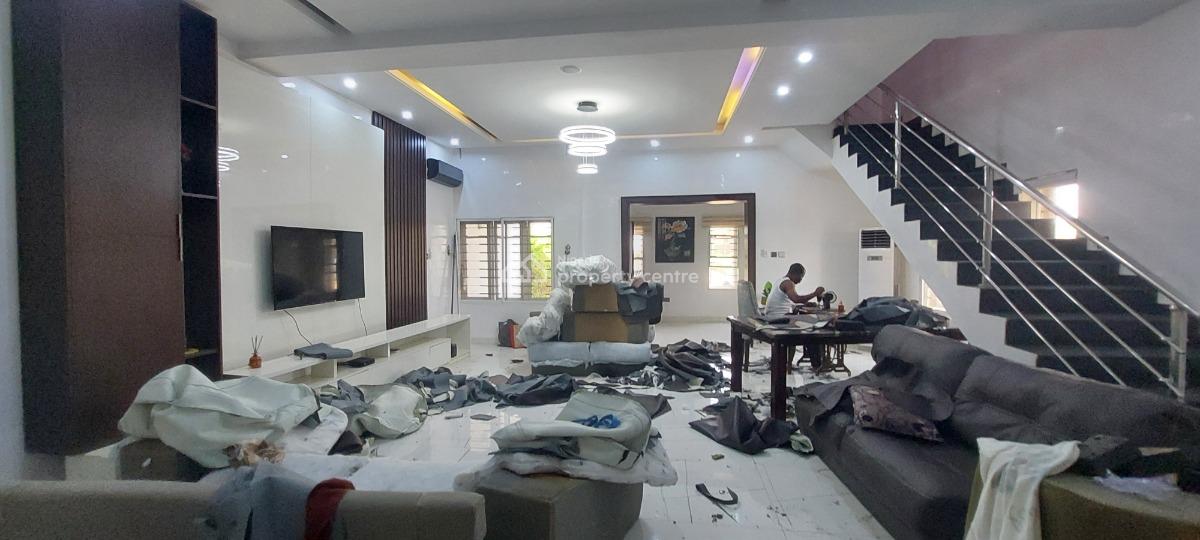 Furnished 4 Bedroom Terrace Duplex with Bq, Estate.dakibiu ,jabi Airport Bypass, Near Kings Court Estate, Dakibiyu, Abuja, Terraced Duplex for Rent