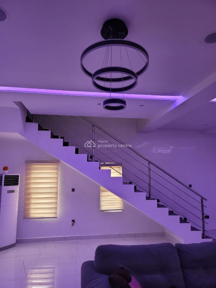 Furnished 4 Bedroom Terrace Duplex with Bq, Estate.dakibiu ,jabi Airport Bypass, Near Kings Court Estate, Dakibiyu, Abuja, Terraced Duplex for Rent