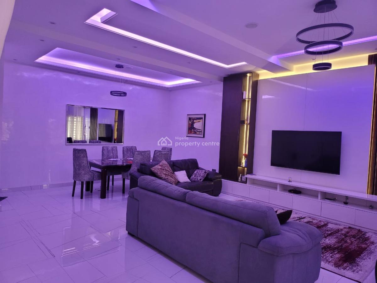 Furnished 4 Bedroom Terrace Duplex with Bq, Estate.dakibiu ,jabi Airport Bypass, Near Kings Court Estate, Dakibiyu, Abuja, Terraced Duplex for Rent