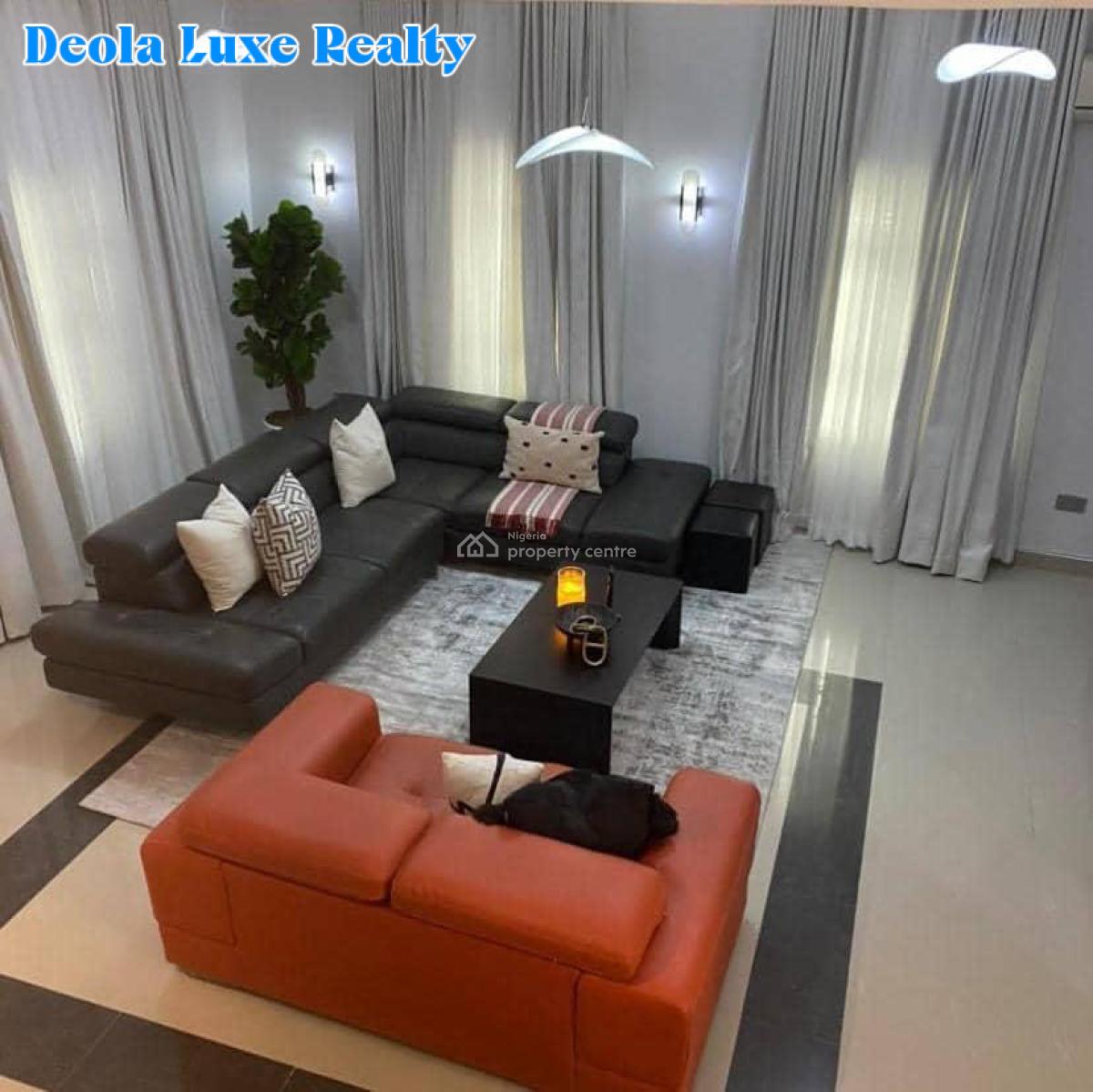 Urgent Distress:  Exquisitely Finished 4-bedroom Terrace House, Meadow Hall Way, Ikate, Lekki, Lagos, Terraced Duplex for Sale