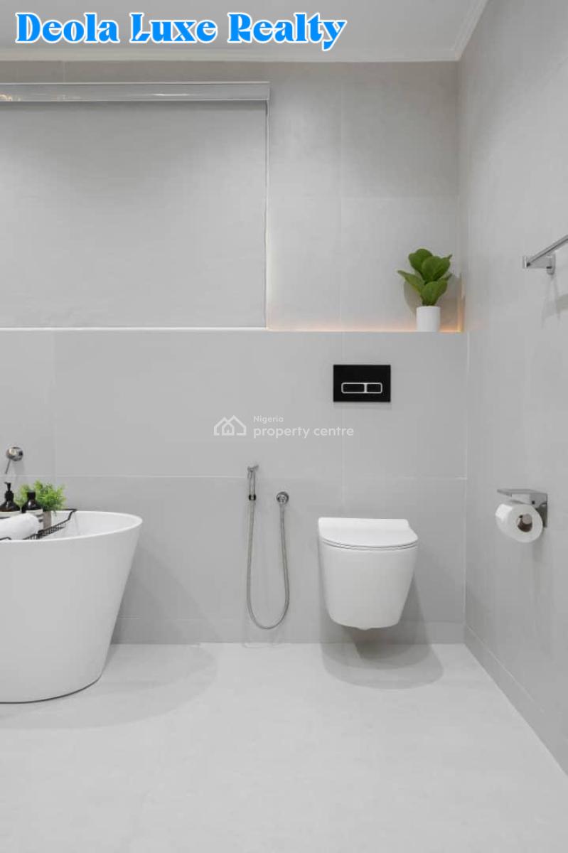 Exquisitely Finished 4-bedroom Terrace House in a Fully Serviced Estate, Meadow Hall Way, Ikate, Lekki, Lagos, Terraced Duplex for Sale