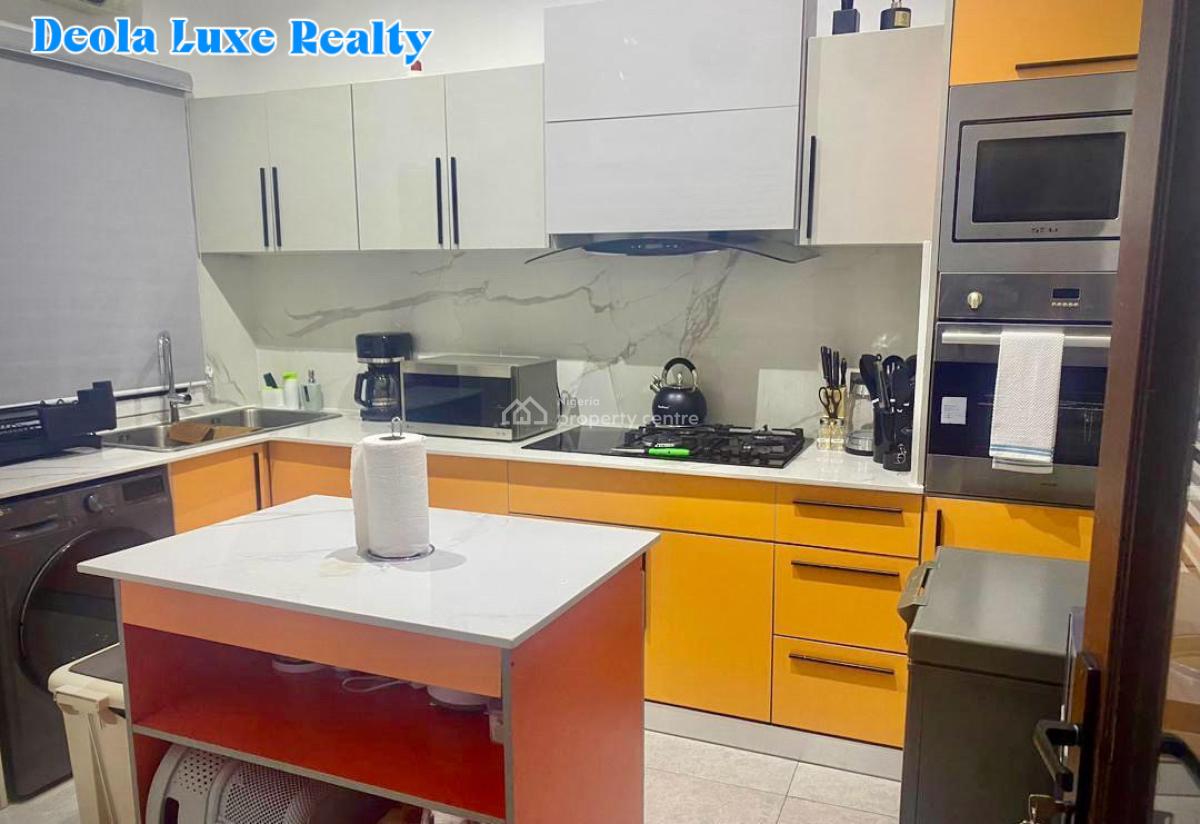 Exquisitely Finished 4-bedroom Terrace House in a Fully Serviced Estate, Meadow Hall Way, Ikate, Lekki, Lagos, Terraced Duplex for Sale