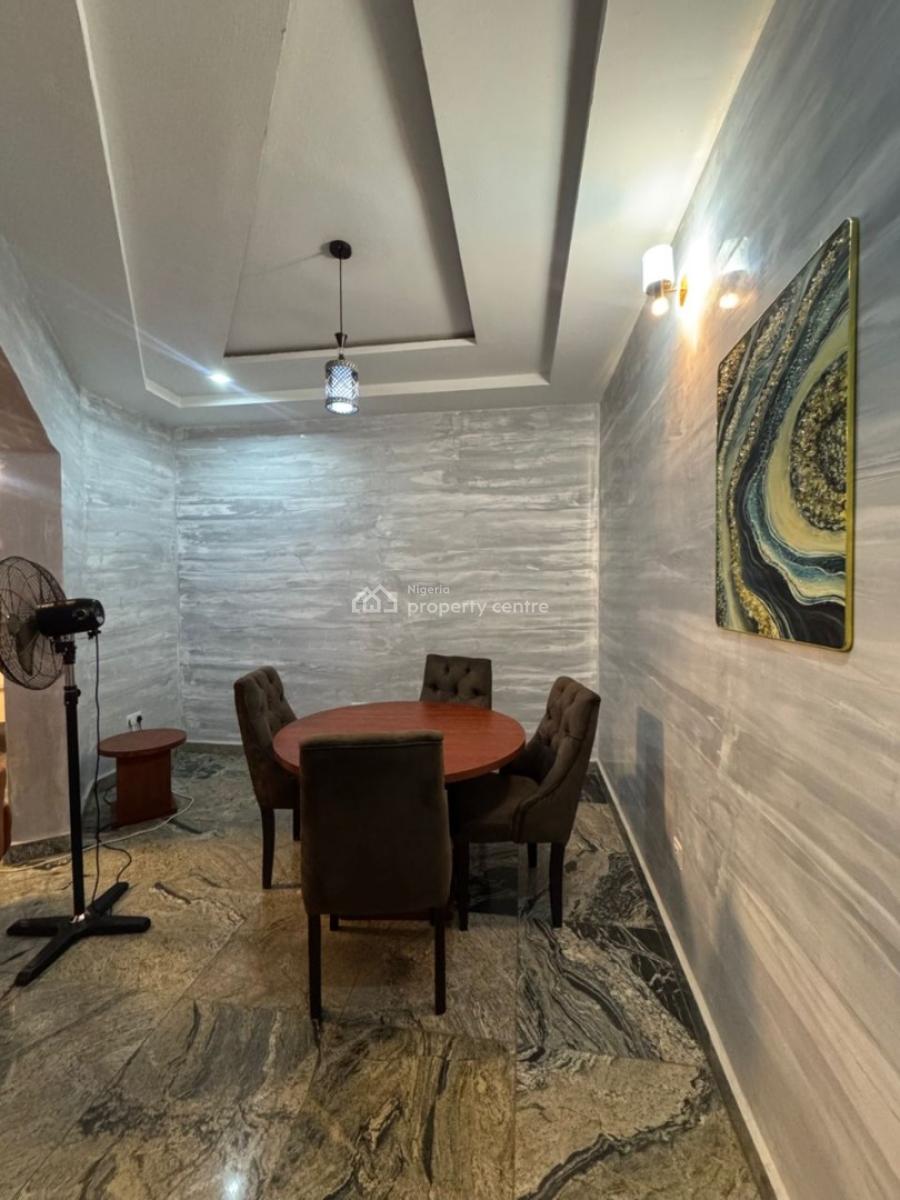 Serviced.and Furnished 3 Bedroom Flat, Jahi, Jahi, Abuja, Flat / Apartment for Rent