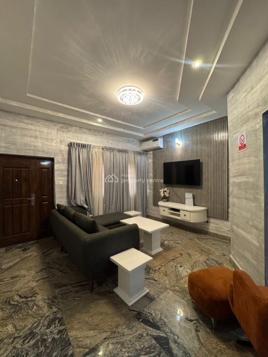 Serviced.and Furnished 3 Bedroom Flat, Jahi, Jahi, Abuja, Flat / Apartment for Rent