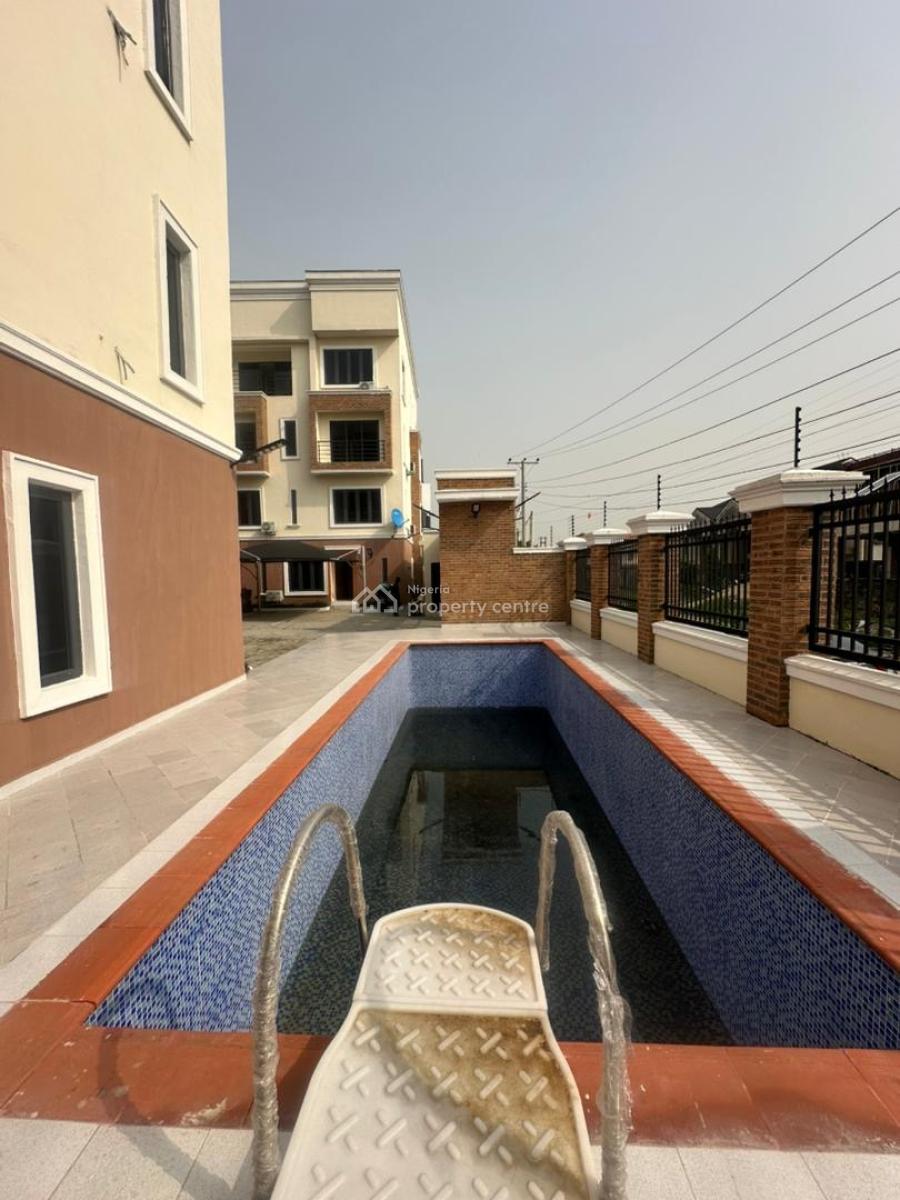 Brand New 2 Bedroom Terrace Duplex with Pool & Gym, Lekki Phase 1, Lekki Phase 1, Lekki, Lagos, Flat / Apartment for Rent