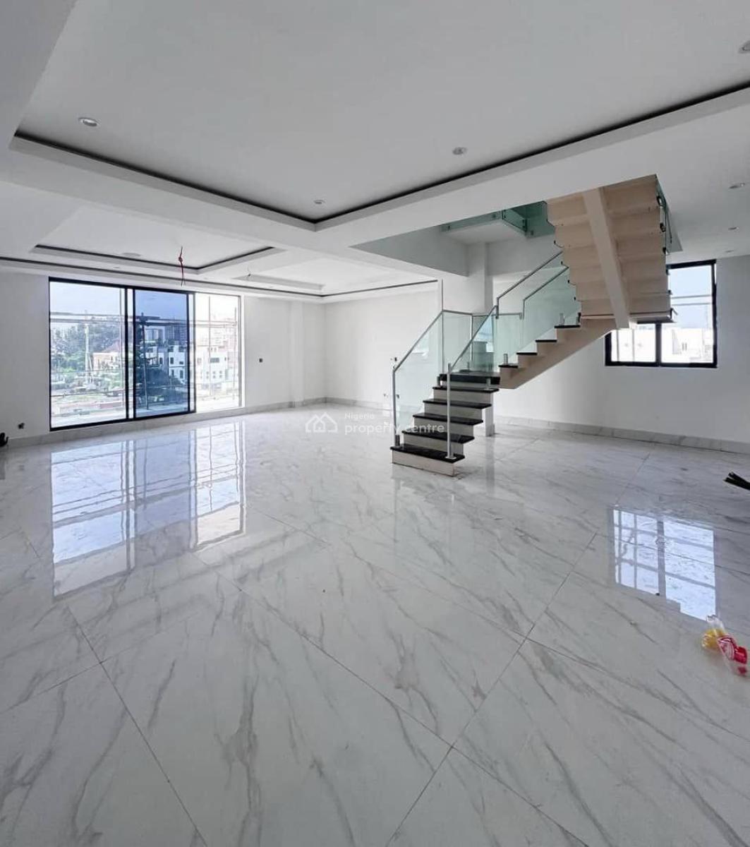 Luxury 4-bedroom Maisonettes with a Room Bq Comes with Swimming Pool,, Banana Island, Ikoyi, Lagos, Flat / Apartment for Rent