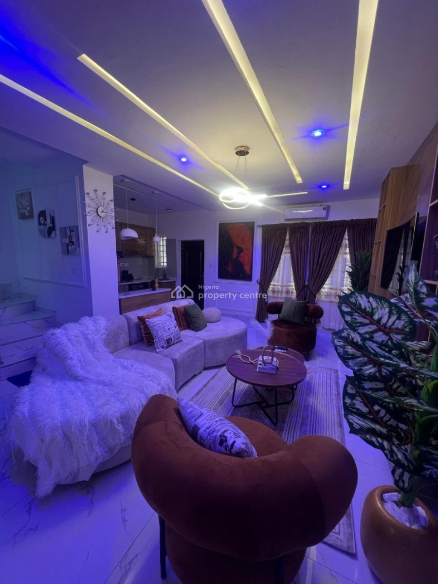 Luxury Living -- Fully Furnished Duplex, Ajah, Lagos, Terraced Duplex for Rent