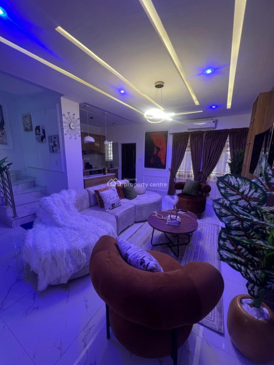 Luxury Living -- Fully Furnished Duplex, Ajah, Lagos, Terraced Duplex for Rent