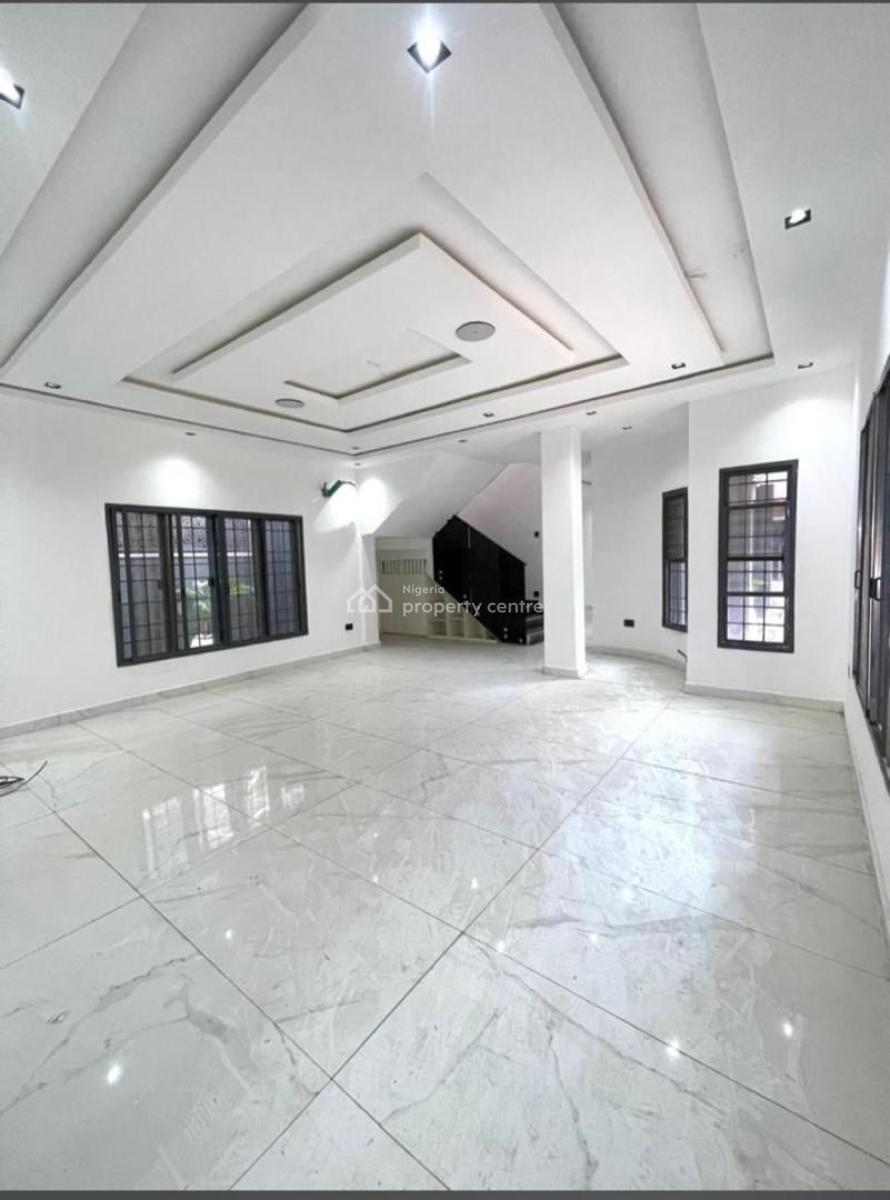 Brand New 5 Bedroom Fully Detached with 2 Room Bq and Pool, Lekki Phase 1, Lekki, Lagos, Detached Duplex for Rent
