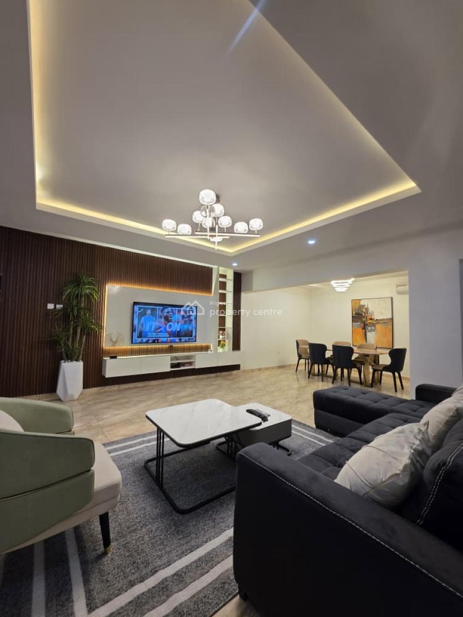 Luxury Smart 3 Bedroom Furnished and Service Apartment, By Shoprite, Jabi, Abuja, Flat / Apartment for Rent