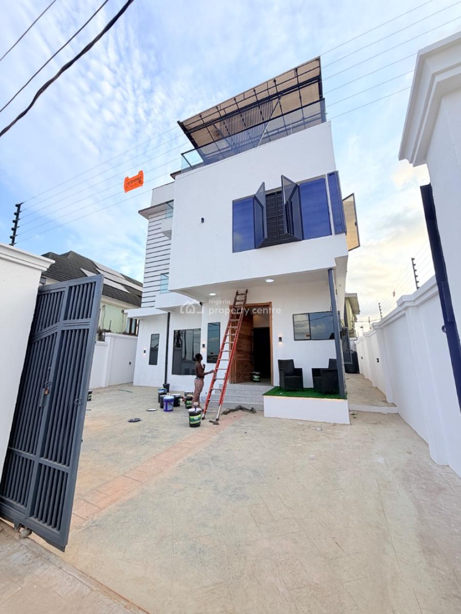 Exquisite and Lovely Built 5 Bedroom Fully Detached Duplex with a Bq, Ogba, Ikeja, Lagos, Detached Duplex for Sale