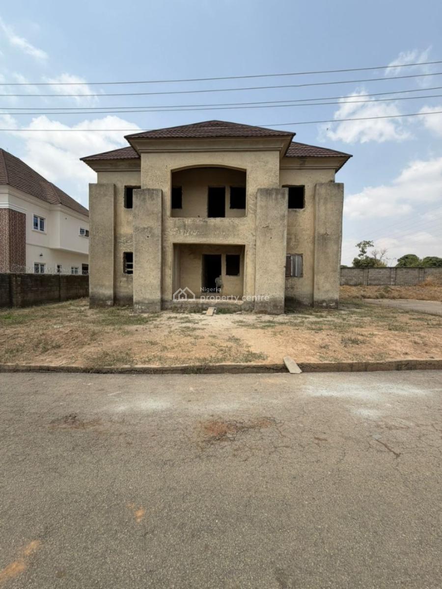 Semifinished 5 Bedroom Detached Duplex, Kubwa, Abuja, Detached Duplex for Sale
