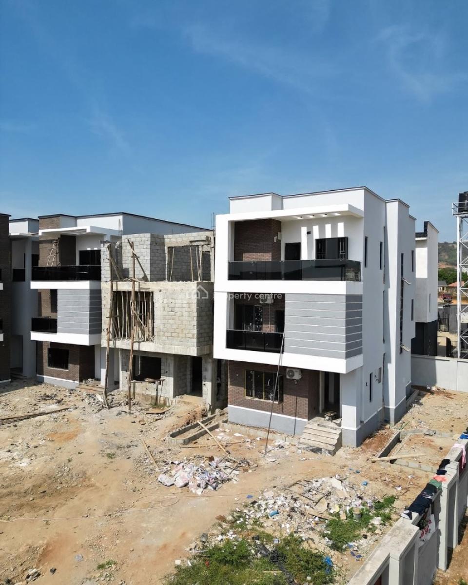 4-bedroom Terrace Duplex + Bq, Jahi, Abuja, Terraced Duplex for Sale