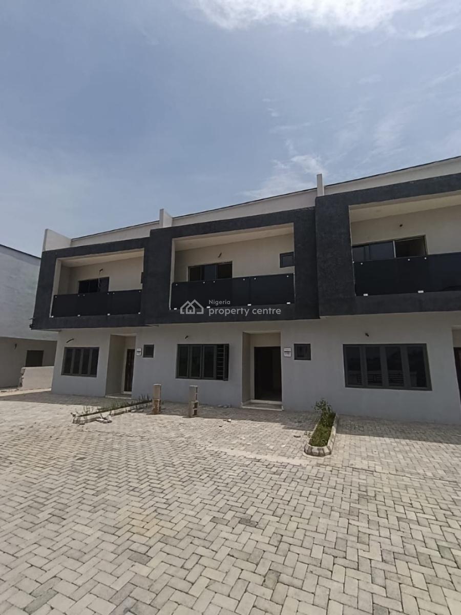 Specious 2bedrooms Terrace Duplex  with Bq and Swimming Pool Available, Off Ajah Coastal Road, Lekki, Lagos, Terraced Duplex for Rent