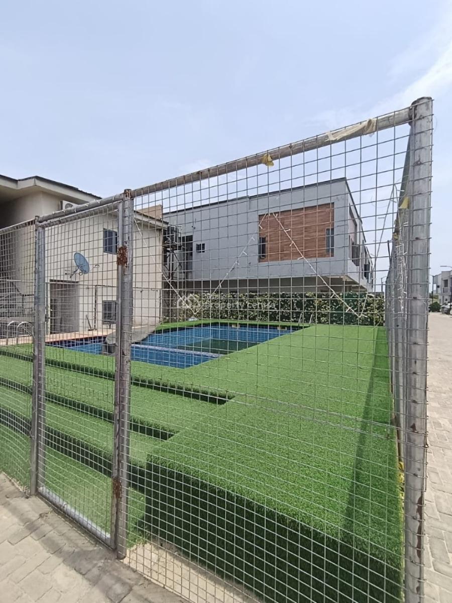 Specious 2bedrooms Terrace Duplex  with Bq and Swimming Pool Available, Off Ajah Coastal Road, Lekki, Lagos, Terraced Duplex for Rent