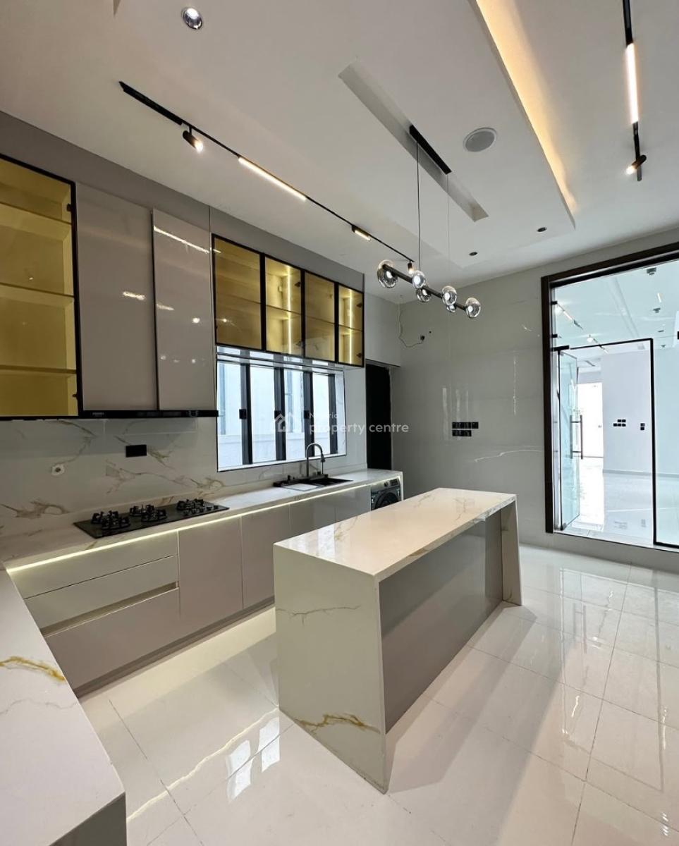 Stunning 4 Bedroom Detached Duplex with Swimming Pool and Bq, Chevron, Lekki, Lagos, Detached Duplex for Sale