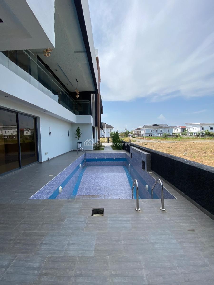 Newly Built 5 Bed Mansion Duplex with Elevator, Royal Garden, Ajah, Lagos, Detached Duplex for Sale