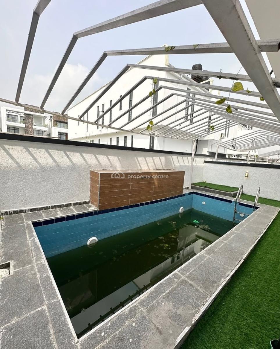 Stunning 5 Bedroom Detached Duplex with Swimming Pool and Bq, Chevron, Lekki, Lagos, Detached Duplex for Sale