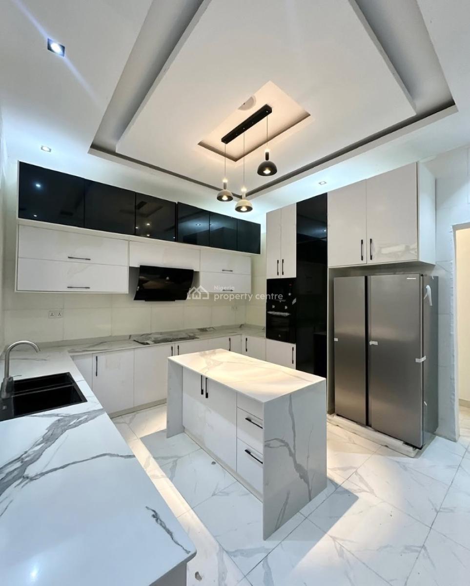 Stunning 5 Bedroom Detached Duplex with Swimming Pool and Bq, Chevron, Lekki, Lagos, Detached Duplex for Sale