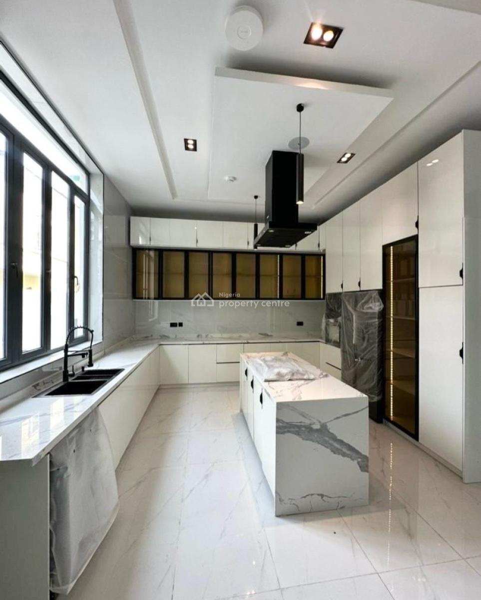 Stunning 5 Bedroom Detached Duplex with Swimming Pool and Bq, Chevron, Lekki, Lagos, Detached Duplex for Sale