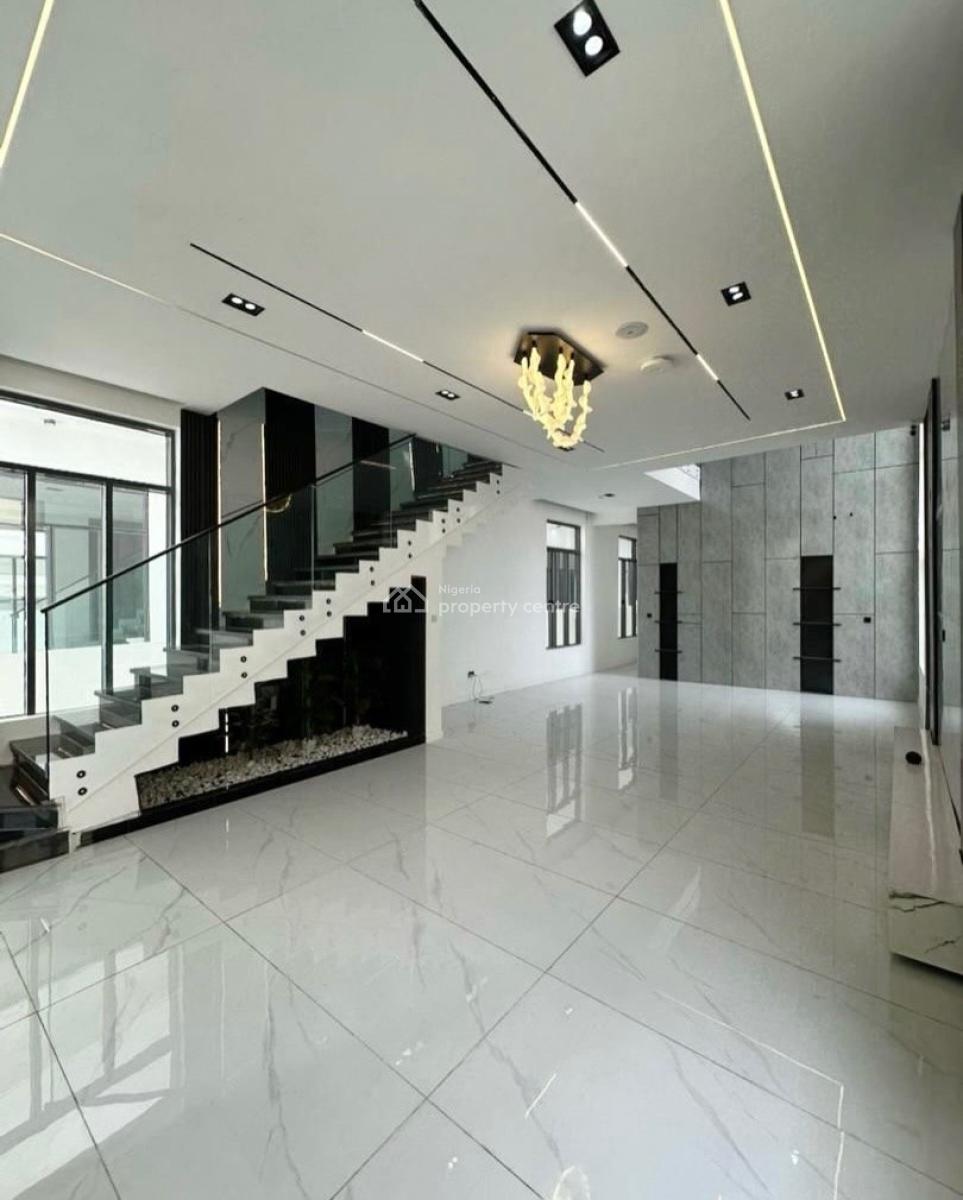 Stunning 5 Bedroom Detached Duplex with Swimming Pool and Bq, Chevron, Lekki, Lagos, Detached Duplex for Sale