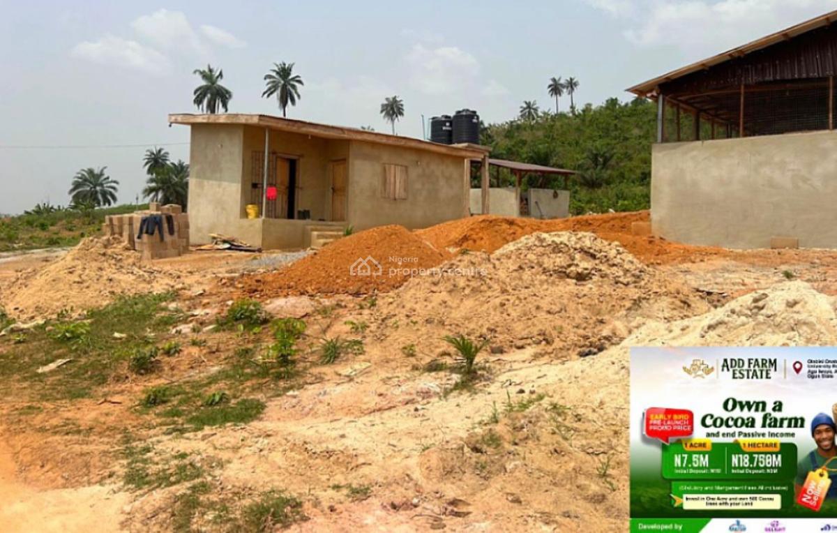 Farmland with Cocoa Plantation, Along Oou Road, Ago Iwoye, Ijebu East, Ogun, Land for Sale