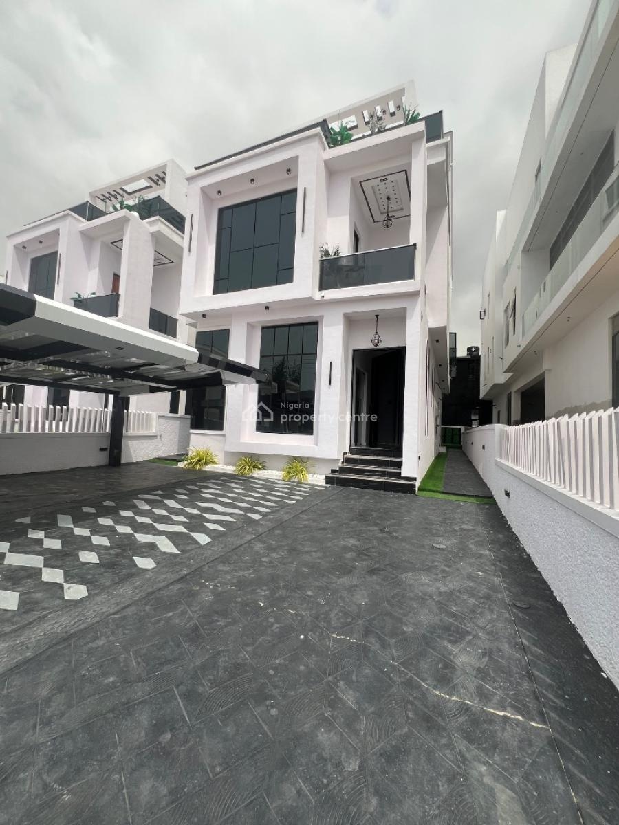 Exquisitely Finished 5 Bedroom Fully Detached Duplex with P, Ikota Lekki Lagos, Ikota, Lekki, Lagos, Detached Duplex for Sale