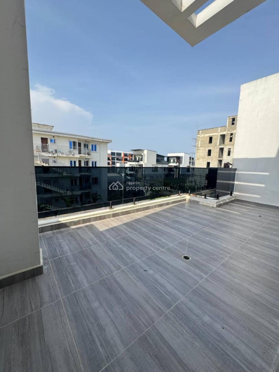 3 Bedroom Terrace with Bq, Off Domino Pizza Ologolo Lekki Lagos, Ologolo, Lekki, Lagos, Terraced Bungalow for Rent