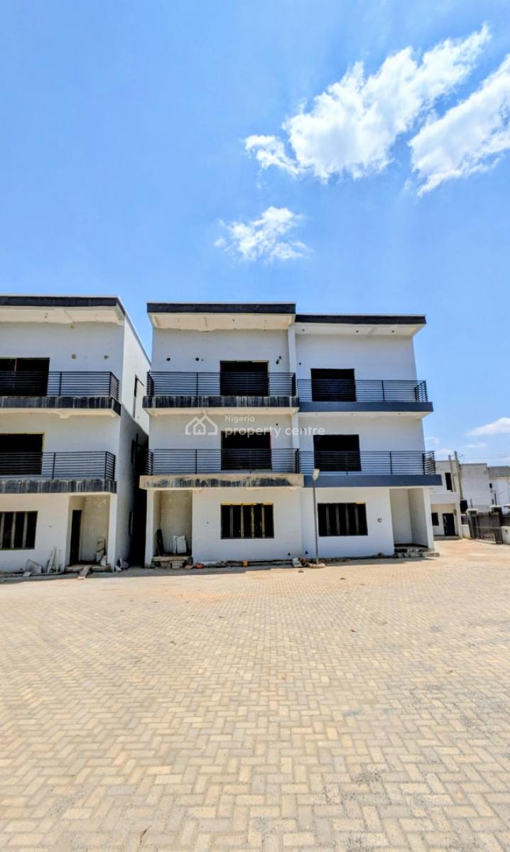 Newly Built Spacious 4bedroom Terrace Duplex with Bq, By Ics, Jabi, Abuja, Terraced Duplex for Sale