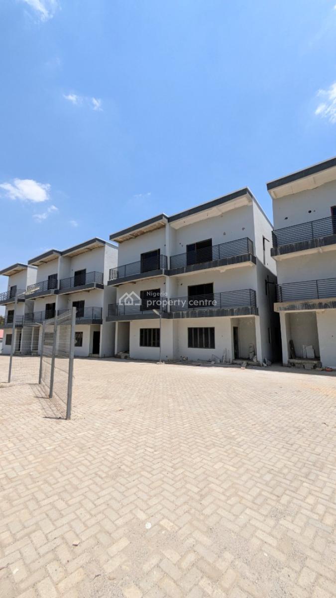 Newly Built Spacious 4bedroom Terrace Duplex with Bq, By Ics, Jabi, Abuja, Terraced Duplex for Sale