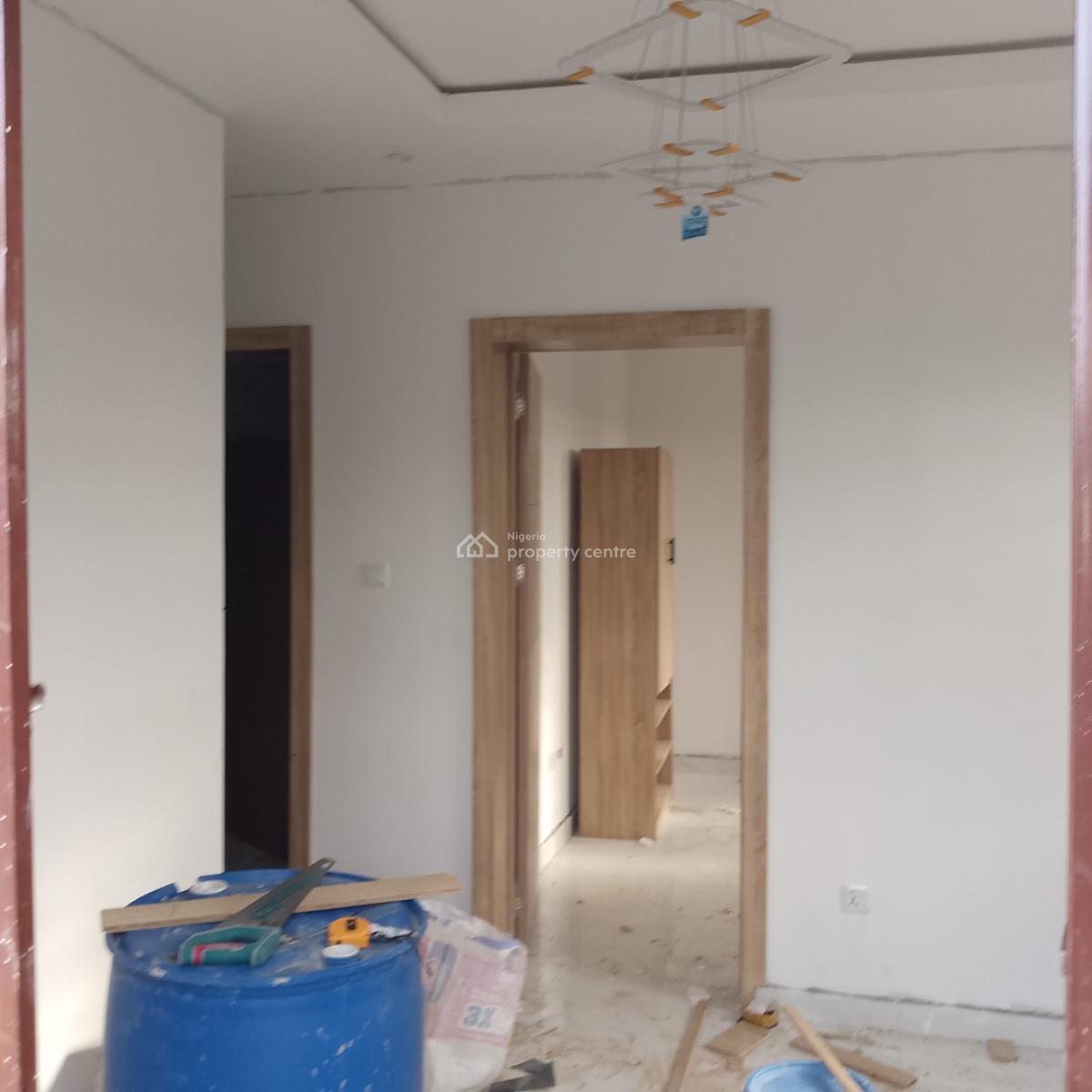 Massively New 2 Bedroom Flat, Sun View Estate Opposite Crown Estate, Sangotedo, Ajah, Lagos, Flat / Apartment for Rent