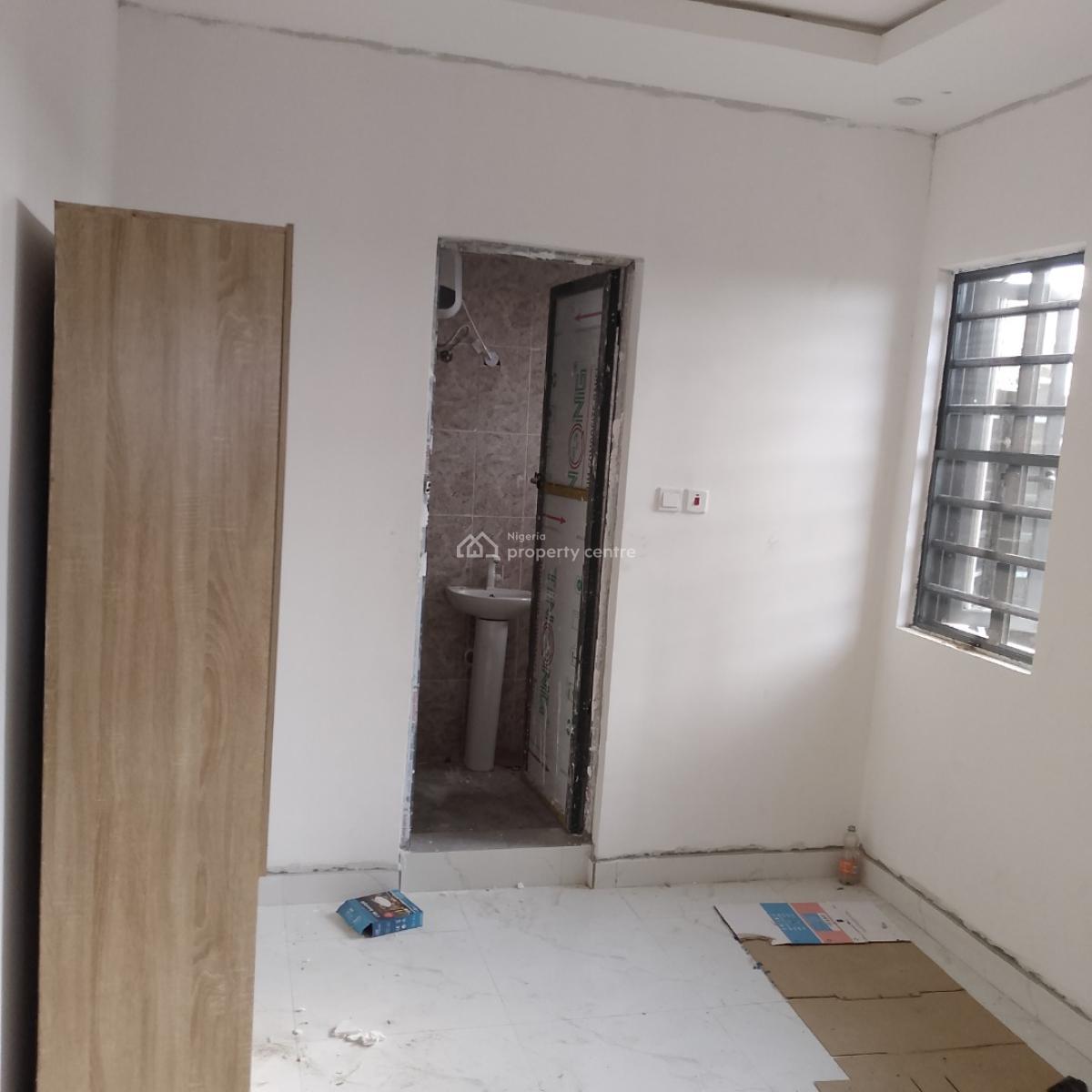 Massively New 2 Bedroom Flat, Sun View Estate Opposite Crown Estate, Sangotedo, Ajah, Lagos, Flat / Apartment for Rent