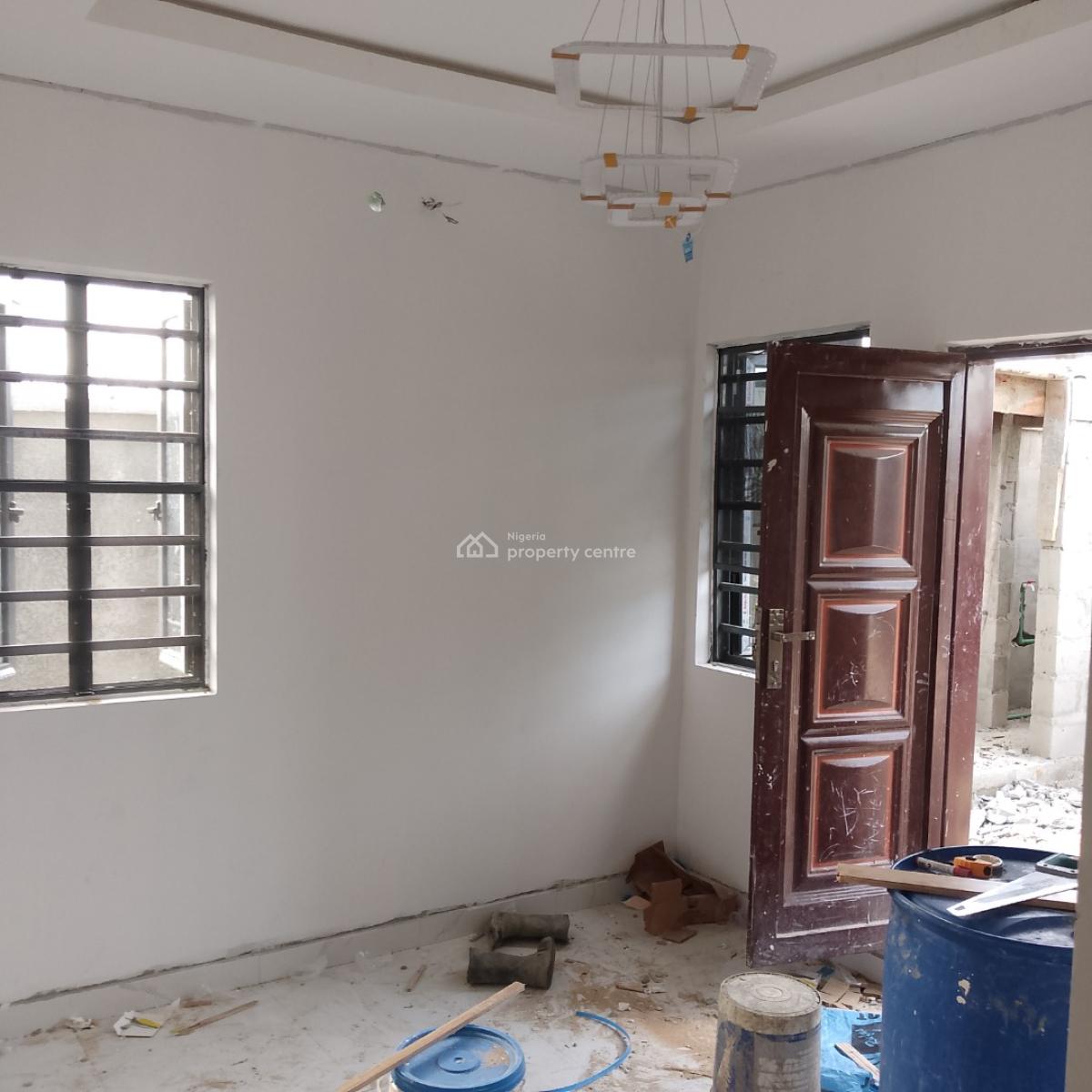 Massively New 2 Bedroom Flat, Sun View Estate Opposite Crown Estate, Sangotedo, Ajah, Lagos, Flat / Apartment for Rent