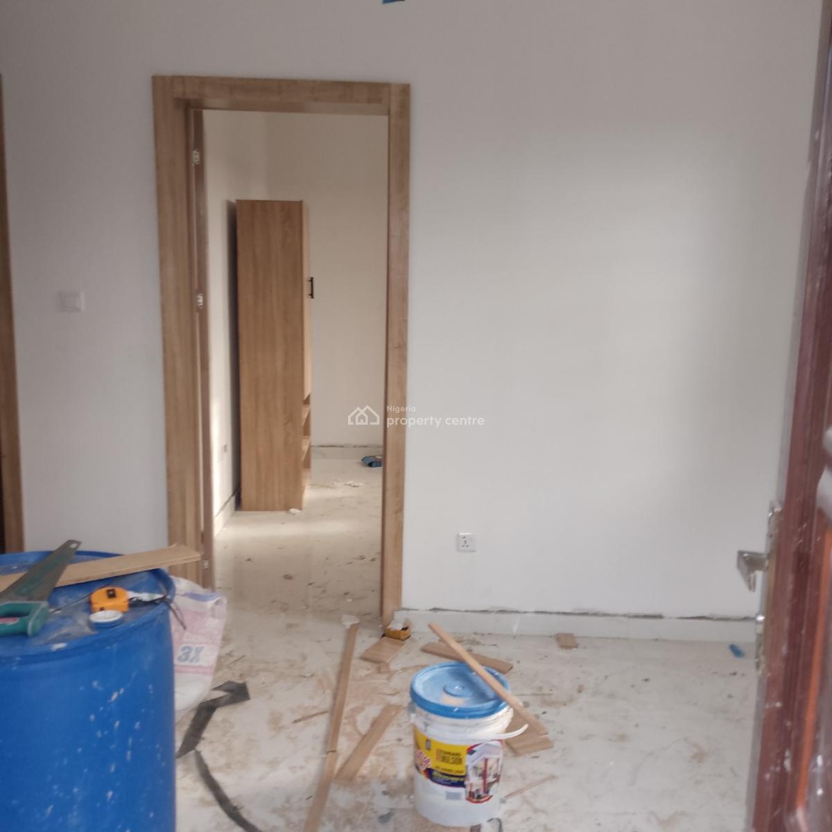 Massively New 2 Bedroom Flat, Sun View Estate Opposite Crown Estate, Sangotedo, Ajah, Lagos, Flat / Apartment for Rent