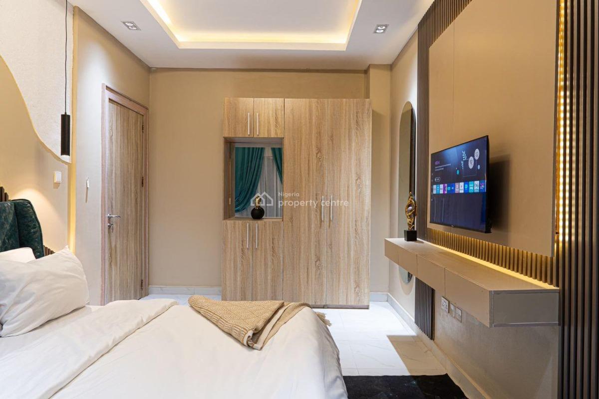 Exquisitely Furnished 3 Bedroom Apartment with Balconies, Hockey & Gym, En-suite Rooms, Ps5, Unlimited Wifi, Comfortable Stay, Lekki Phase 1, Lekki, Lagos, Flat / Apartment Short Let