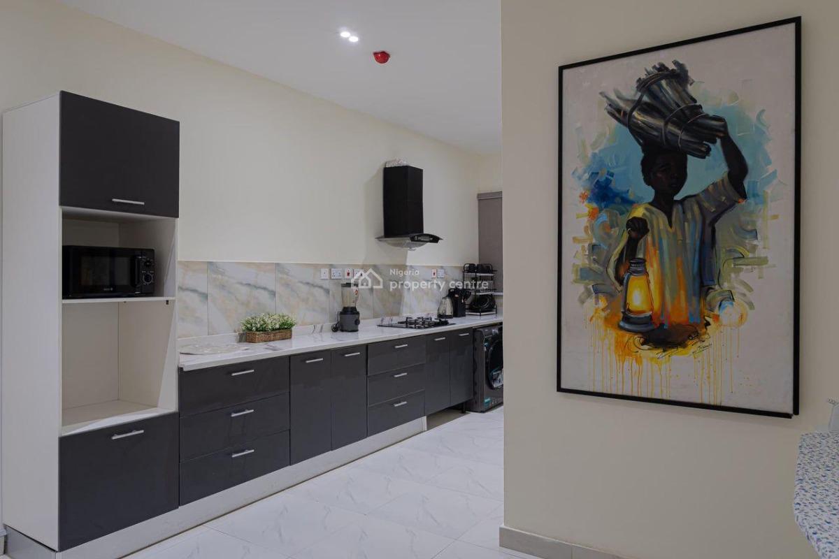 Exquisitely Furnished 3 Bedroom Apartment with Balconies, Hockey & Gym, En-suite Rooms, Ps5, Unlimited Wifi, Comfortable Stay, Lekki Phase 1, Lekki, Lagos, Flat / Apartment Short Let