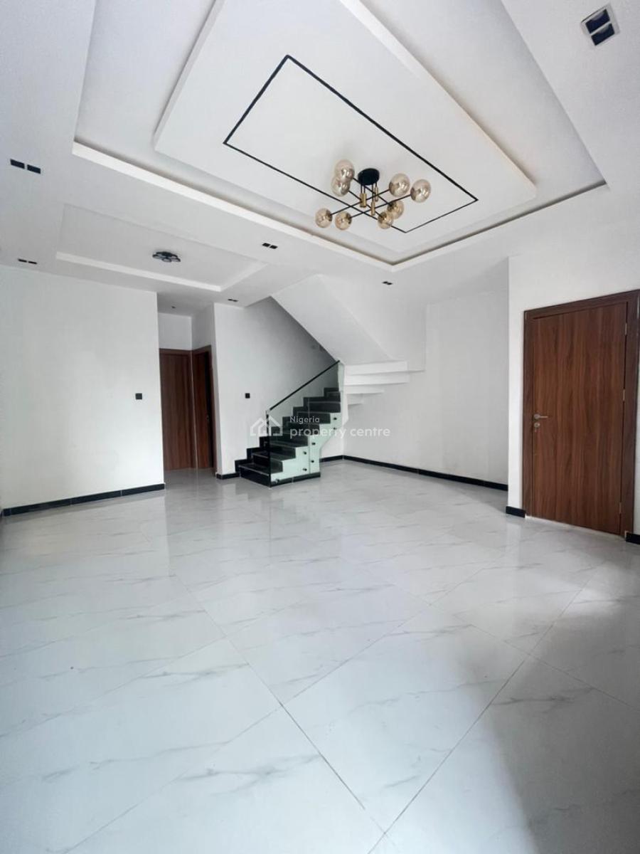 Lovely 4 Bedroom Private Compound Terrace Duplex Plus Car Port, Sangotedo, Ajah, Lagos, Terraced Duplex for Sale