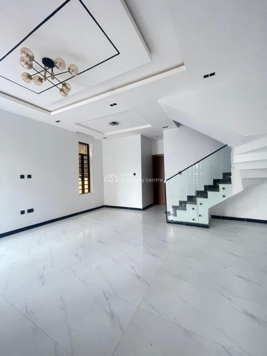 Lovely 4 Bedroom Private Compound Terrace Duplex Plus Car Port, Sangotedo, Ajah, Lagos, Terraced Duplex for Sale