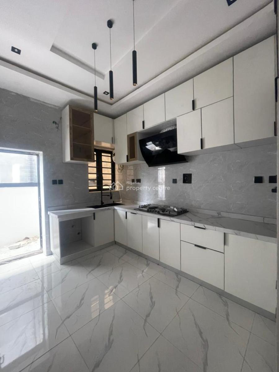 Lovely 4 Bedroom Private Compound Terrace Duplex Plus Car Port, Sangotedo, Ajah, Lagos, Terraced Duplex for Sale