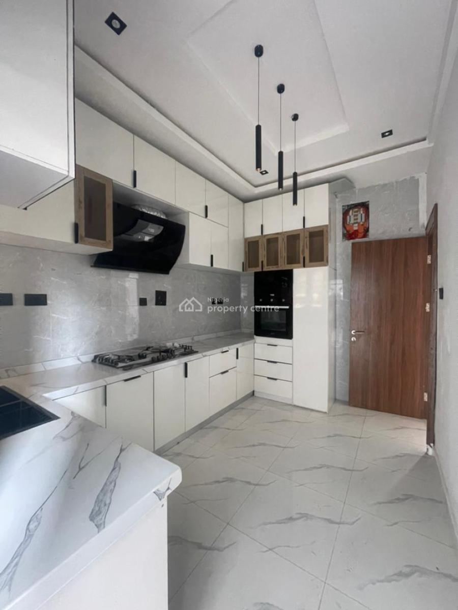 Lovely 4 Bedroom Private Compound Terrace Duplex Plus Car Port, Sangotedo, Ajah, Lagos, Terraced Duplex for Sale