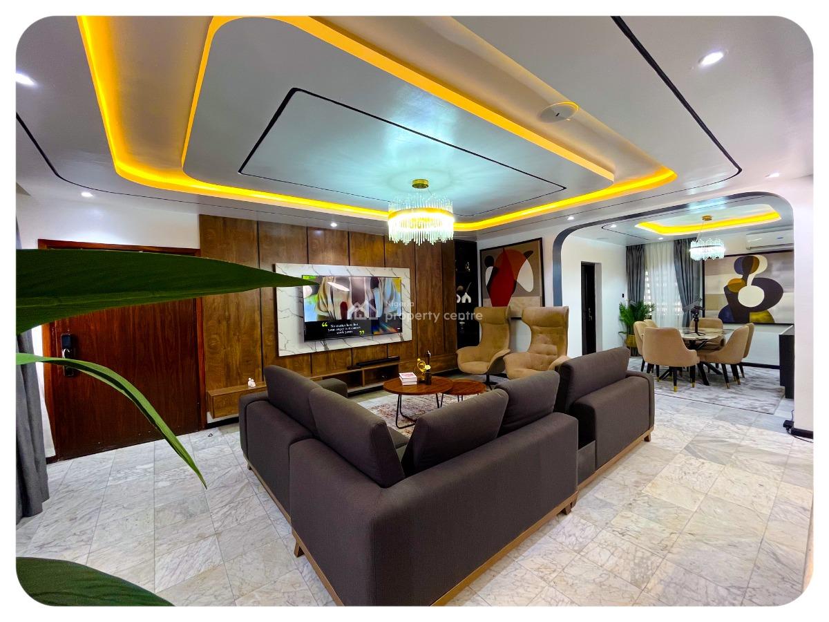 Furnished 3 Bedroom Apartment with Bq and Pool, Victoria Island (vi), Lagos, Flat / Apartment for Rent