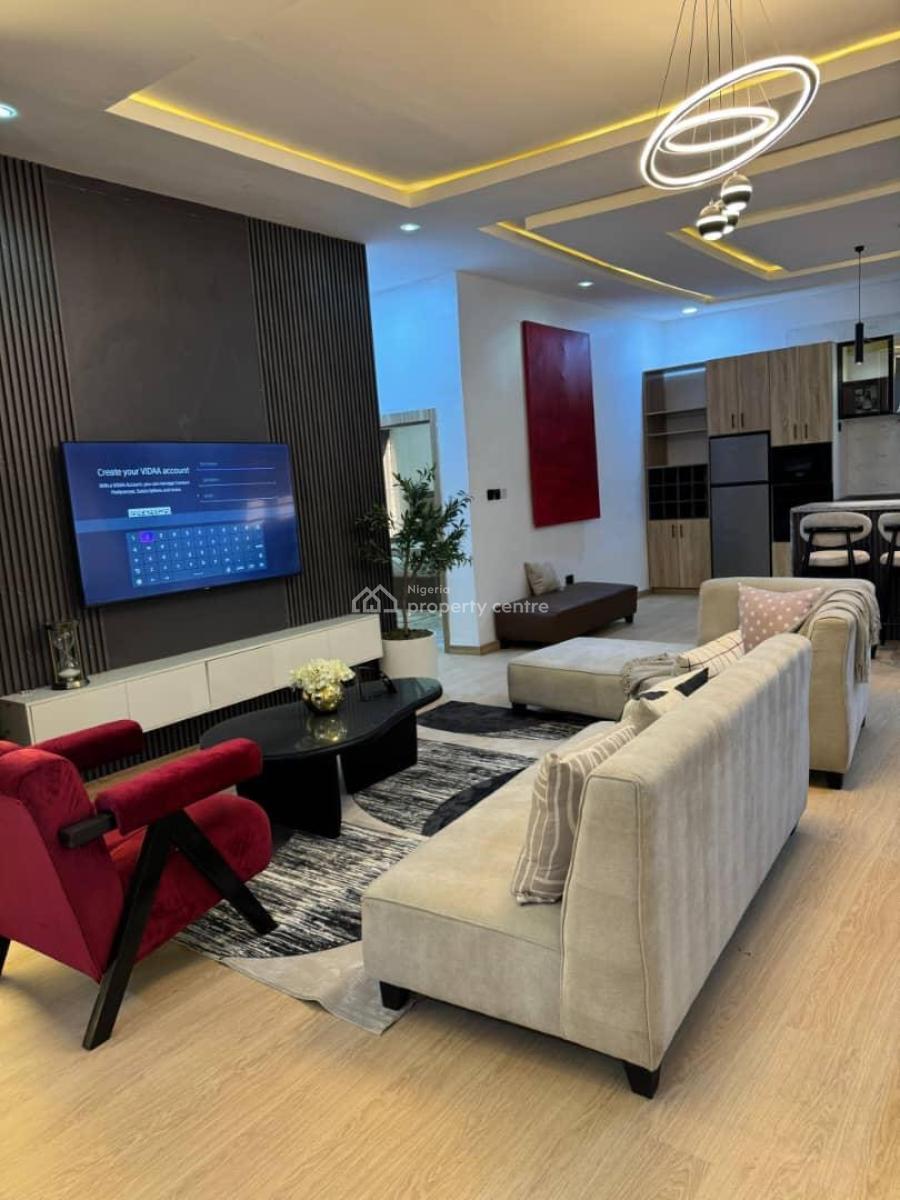 Fully Furnished 3 Bedroom Apartment, Bics Garden, Lekki Phase 1, Lekki, Lagos, Flat / Apartment for Rent