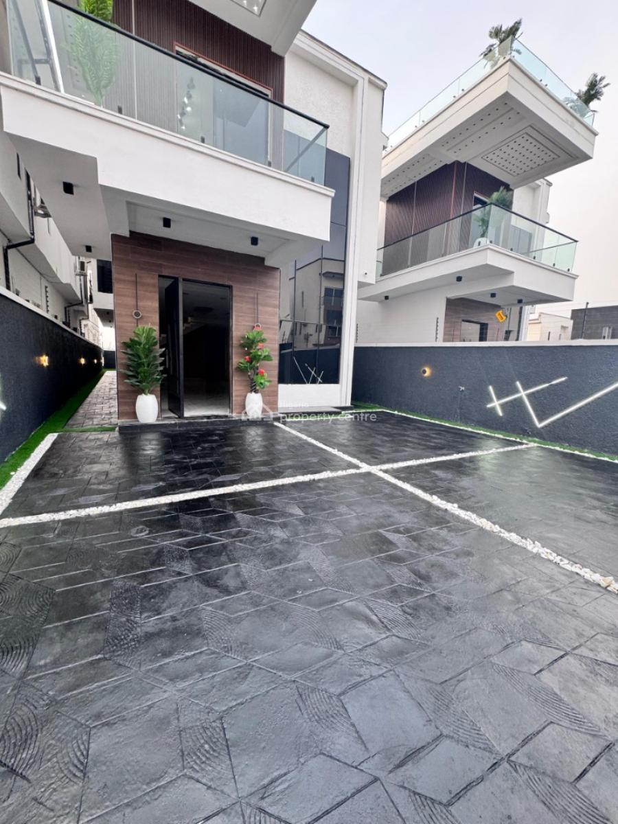 Fully Detached 5bedroom Smart Home  with Bq(video Available, Lekki Palm City, Ajah, Lagos, Detached Duplex for Rent
