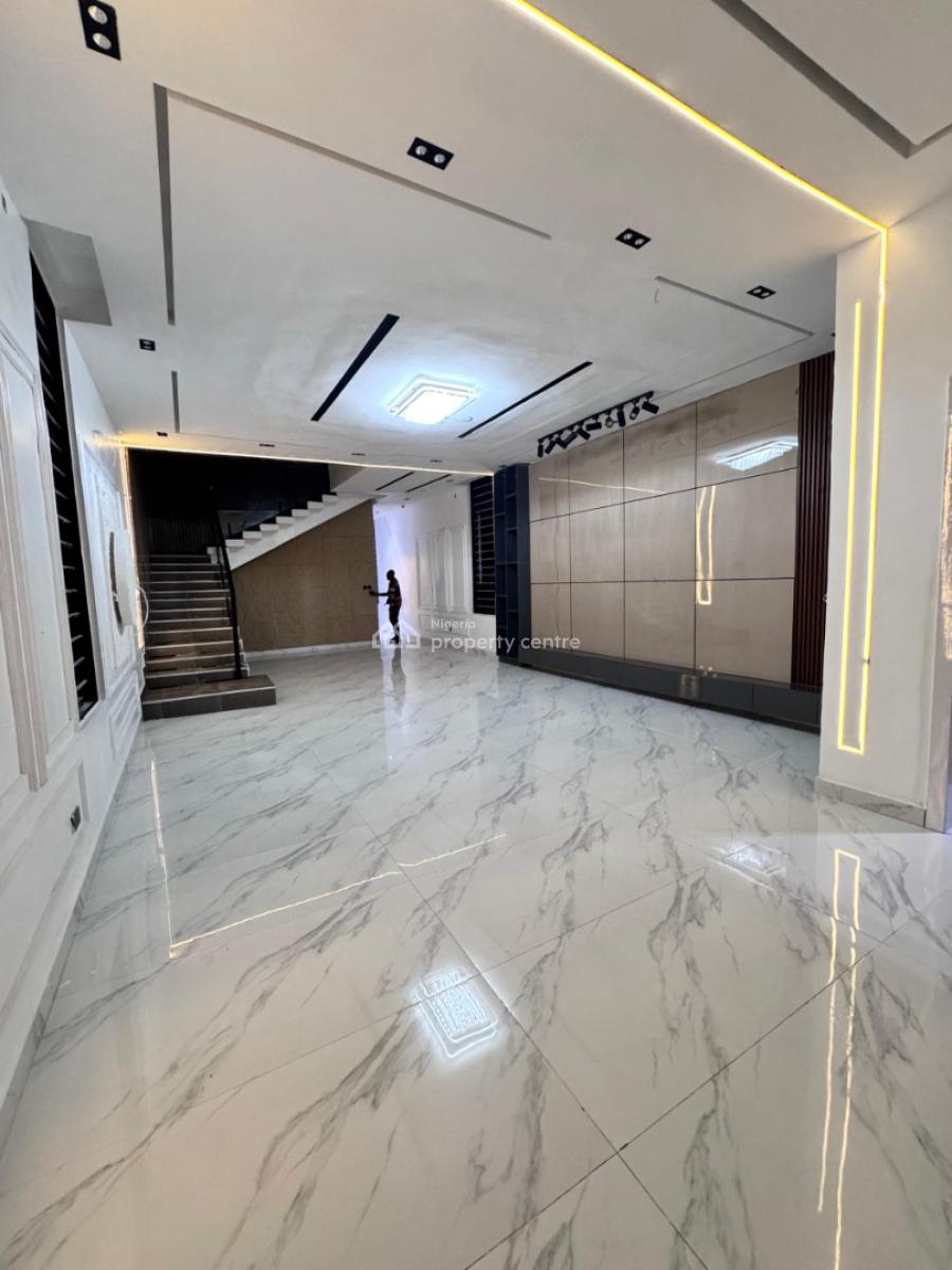 Fully Detached 5bedroom Smart Home  with Bq(video Available, Lekki Palm City, Ajah, Lagos, Detached Duplex for Rent