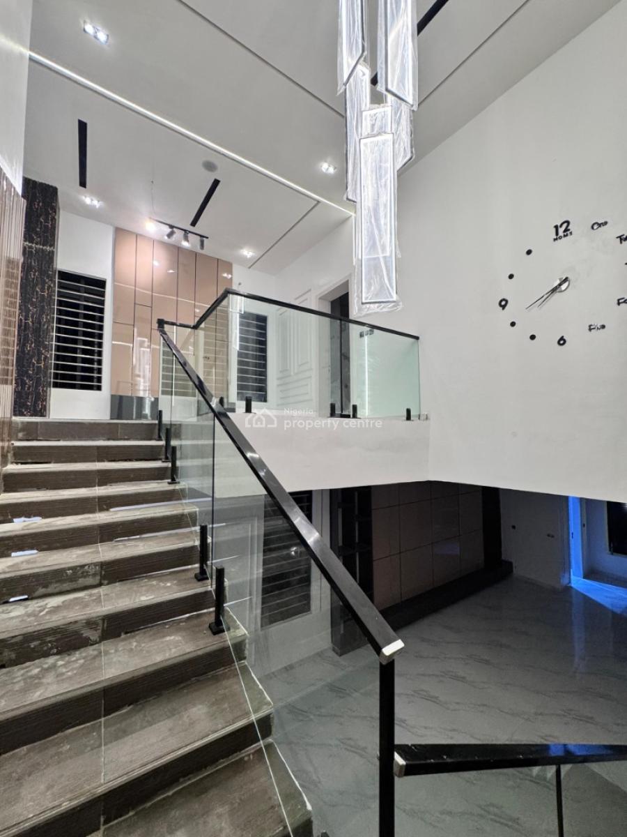 Fully Detached 5bedroom Smart Home  with Bq(video Available, Lekki Palm City, Ajah, Lagos, Detached Duplex for Rent