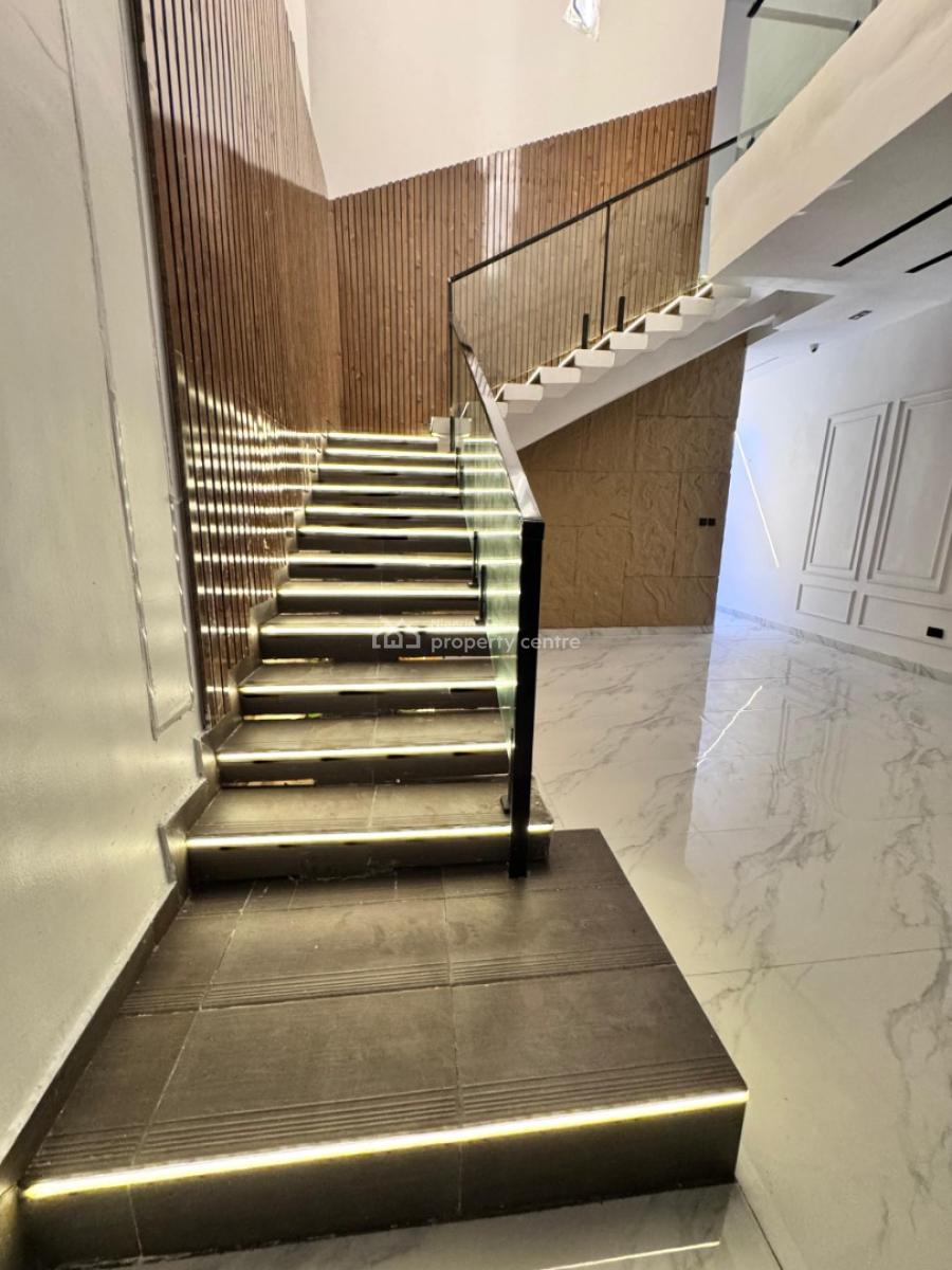 Fully Detached 5bedroom Smart Home  with Bq(video Available, Lekki Palm City, Ajah, Lagos, Detached Duplex for Rent