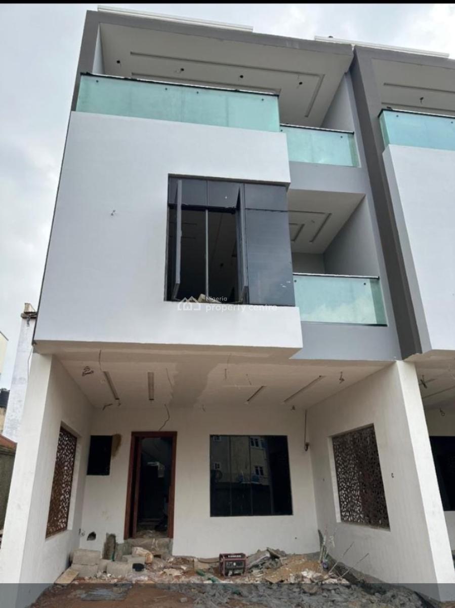 Newly Built 4 Bedroom Terrace Duplex in Serene Environment, Abiola Estate By Gtbank Cmd Road, Gra Phase 2, Magodo, Lagos, Terraced Duplex for Rent