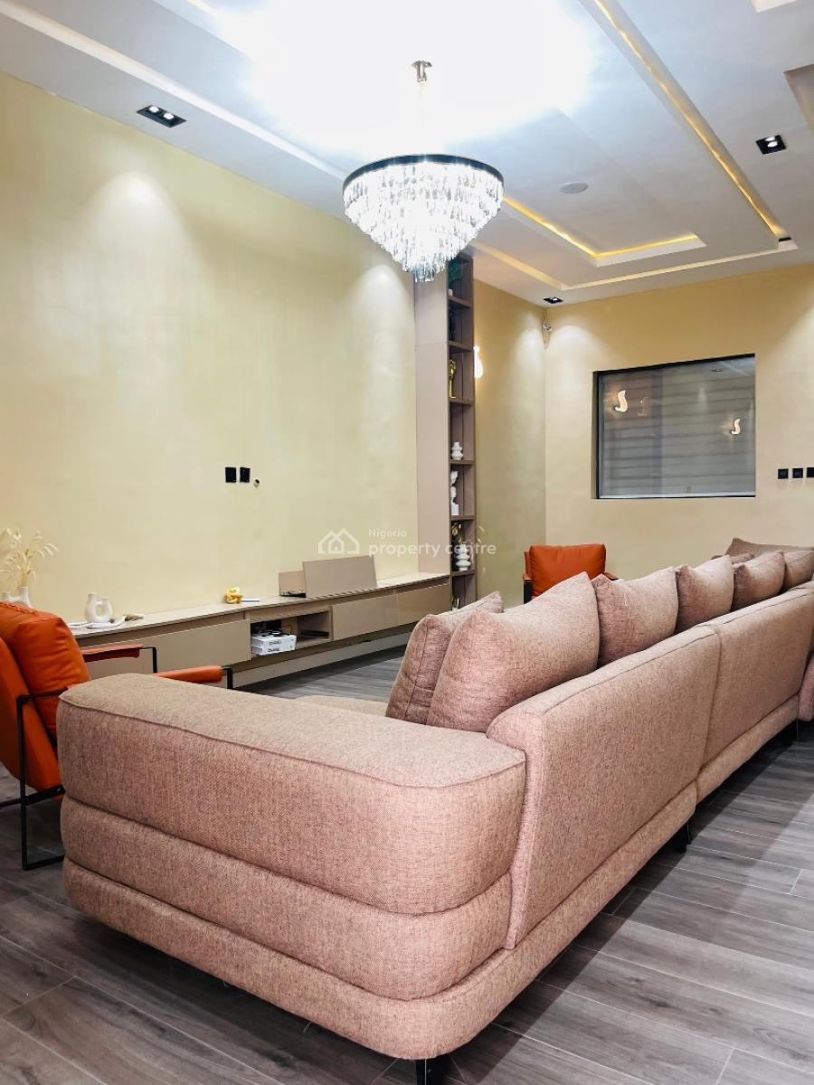 Fully Serviced 4 Bedroom Terrace Duplex with Bq, Ikate, Lekki, Lagos, Terraced Duplex for Rent