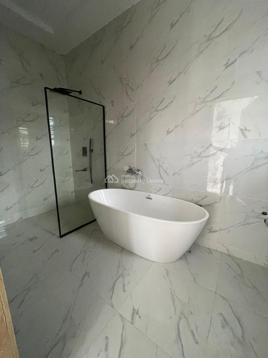 Fully Serviced Four Bedroom Semi-detached House with Self Compound, Orchid Road Before The Roundabout, Lekki, Lagos, Semi-detached Duplex for Rent